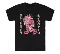huUKH7HGT Slightly Stoopid Men's T-Shirt Black S