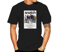 huUKH7HGT Snatch Comedy Movie Poster Men's T-Shirt Black 3XL