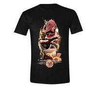 huUKH7HGT Spartan Warrior Kassandra & Assassin Bayek T-Shirt Black 3XL