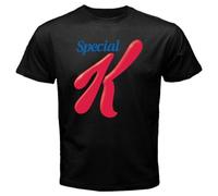 huUKH7HGT Special K Breakfast Cereal Logo Men's T-Shirt Black XL