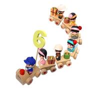 Huukulu Train d'anniversaire, couronne d'anniversaire, bougies, assiette d'anniversaire, bague d'anniversaire, fêtes d'anniversaire (sans bougies)