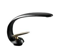 HUUOQIWY Robinet d'évier de Salle de Bain monotrou Blanc, robinets de Salle de Bain for évier 1 Trou Blanc, Robinet de Salle de Bain Haut Noir, for Salle de Bain,White B(Black B)