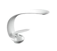 HUUOQIWY Robinet d'évier de Salle de Bain monotrou Blanc, robinets de Salle de Bain for évier 1 Trou Blanc, Robinet de Salle de Bain Haut Noir, for Salle de Bain,White B(White A)