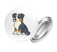 Huuraa bouton Berger australien Bouton cadeau taille 25 mm Berger australien Présent