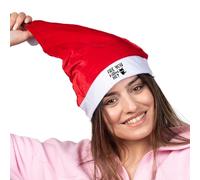 Huuraa Chapeau de Noël Are you kitten me Cadeau Chapeau de Père Noël Feutre Rouge/Blanc Are you kitten me Présent