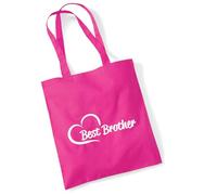 Huuraa client Best Brother Sac Cadeau Jute Fuchsia 10 Litres Coton Best Brother Attention