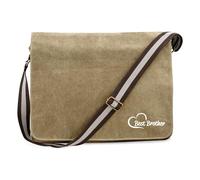 Huuraa sac à bandoulière Best Brother Sac bandoulière cadeau Sahara 14 litres en toile Best Brother Présent