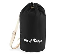 Huuraa sac de sport Plant Based Blätter Sac à dos cadeau noir 20 litres en coton Plant Based Blätter Présent