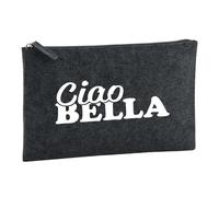 Huuraa trousse de toilette Ciao Bella Trousse de toilette cadeau en feutre anthracite 1 litre Ciao Bella Présent