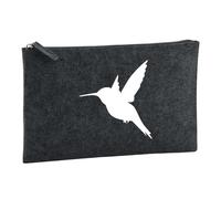 Huuraa trousse de toilette colibri Trousse de toilette cadeau en feutre anthracite 1 litre colibri Présent