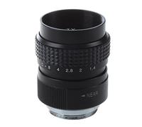 Huusuei Objectif CCTV 25 mm f1,4 Monture C pour Stylo E-PL5 E-PM3 E-PM2 E-P1 Noir