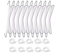 Huusuei Pack of 10 Tomato St¨¹TZE and Tomato Clips for String, Garden Plants Climbing with 33 String Tomato Clips