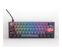 Clavier de jeu - DUCKY - One 3 Cosmic Blue Mini - LED RGB personnalisables - Mécanique - Filaire