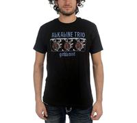 HUUXUXQ Alkaline Trio Mens Goddamnit T Shirt Manches Courtes(Medium)