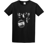 HUUXUXQ Beverly Hills 90210 Cast TV Show Fan V2 Unisex 100% Cotton Short-Sleeve T-Shirts Black Manches Courtes(X-Large)