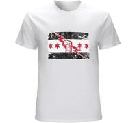 HUUXUXQ Cm Punk Best in The World T-Shirt Graphic Unisex Top Shirt White Manches Courtes(Large)