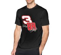 HUUXUXQ Dale Earnhardt Jr Men's Short Sleeve T-Shirt Manches Courtes(Large)