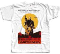 HUUXUXQ Dawn of The Dead V3, Movie Poster 1978, T-Shirt (White,Black) 71916 Manches Courtes(3X-Large)