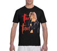 HUUXUXQ Incarnate Men's Short Sleeves, Tops Tina Turner - World Tour Man Musical Double Sided Printing t-Shirt Manches Courtes(3X-Large)