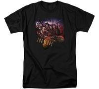 HUUXUXQ Men's Farscape Keep Smiling Heather Adult T-Shirt Manches Courtes(3X-Large)