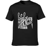 HUUXUXQ Men's Summer T-Shirt Lifelover Dsbm Shining Kall Forgotten Tomb Austere Amesoeurs Heretoir Button Closure Black Manches Courtes(Small)
