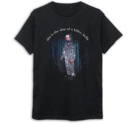 HUUXUXQ Robert Pattinson This is The Skin of a Killer rolig T-shirtTwilight herr T-shirtsSvartL Black Manches Courtes(Large)