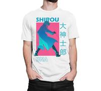 HUUXUXQ Shirou Ogami BNA Anime T-Shirt Manches Courtes(Large)