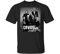 HUUXUXQ T-Shirt The Med Tyrant Family Addams fauci Bill Gates jen psaki Gretta thunbe Manches Courtes(XX-Large)