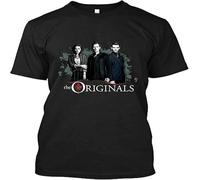 HUUXUXQ The Originals Klaus, Hayley and Elijah 41 T-Shirt Sweatshirt Black Manches Courtes(Medium)