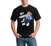 HUUXUXQ Undertale sans Get Dunked on Men's Short Sleeve T-Shirt Black Manches Courtes(Large)
