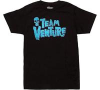 HUUXUXQ Venture Brothers Team Venture Logo Adult Mens T Shirt Black Manches Courtes(XX-Large)