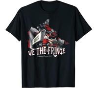 HUUXUXQ We The Fringe Freedom Convoy Canada Trucker T-Shirt Manches Courtes(Medium)