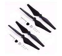 HUVNEXA 2 paires 9450S, for DJI, for Phantom, 4 hélices CW CCW à lames autobloquantes, en fibre de carbone avec pièces montage Pales d'hélice de drone de remplacement