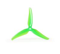 HUVNEXA 20 pièces/10 paires 5147 hélice à 3 pales CW CCW compatible F40 F60 III système de cadre course freestyle Hélice de drone(Green)