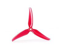 HUVNEXA 20 pièces/10 paires 5147 hélice à 3 pales CW CCW compatible F40 F60 III système de cadre course freestyle Hélice de drone(Rot)
