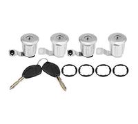 HUVNEXA 252522 Ensemble de barillets de serrure de porte de voiture avec clés Loquet de verrouillage de porte de voiture
