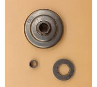 HUVNEXA 325" 8 Teeth Clutch Drum Sprocket Rim Cage Bearing,for Partner, 350 351 Chainsaw Spare Parts Pignon de chaîne pour tronçonneuse