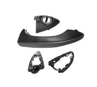 HUVNEXA 4 pièces poignées de porte extérieures avant gauche de voiture LHD noires, for BMW, X5/E53 2000-2006 51218243617 Couvre-poignée de porte de voiture