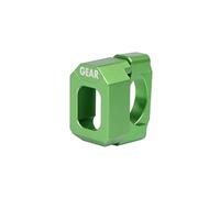 HUVNEXA Accessoires spéciaux de Moto 1-6 indicateur de Vitesse Plug and Play Compteur d'affichage de Vitesse, for Z800 2013 2014 2015 2016 2017 Indicateur de Rapport de Moto(Black Bracket-Green)