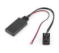 HUVNEXA Adaptateur audio Bluetooth for voiture, entrée auxiliaire, sans fil, for Z4, E85, X3, E83, E39, E60, E61, E63, E64 Adaptateur de câble de microphone de voiture