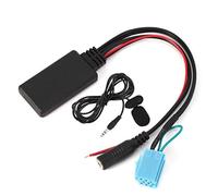 HUVNEXA Adaptateur de câble Bluetooth avec microphone et appels mains libres, for Smart Fortwo 8 broches Adaptateur de câble de microphone de voiture