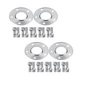 HUVNEXA Adaptateur d'entretoise de roue 10mm PCD 5x120mm CB 72.56mm, for BMW, série 1 3 5 6 7 8 E82 E88 E30 E36 E46 E28 E34 E90 E91 E92 E93 E60 Cale d'espacement de roue de voiture(4x)