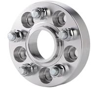 HUVNEXA Adaptateur d'entretoise de roue Adaptateurs de roue entretoises Pcd 5X115 CB71.6mm, pour DODGE Challenger, pour Chrysler 300 300C Srt8, pour Kia Amanit 2(BLACK 2pcs 35mm Silver)