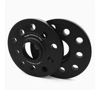 HUVNEXA Adaptateurs d'entretoise de roue Conversion 5x100 5x112 CB 57.1mm, élargisseur jante en aluminium forgé, for VW, for Mercedes-Benz, for BMW, for Cale d'espacement de roue de voiture(2PC 15mm)