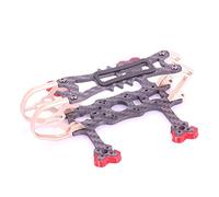 HUVNEXA AlfaRC BuBu100 2 pouces 65MM Kit de cadre de cure-dents d'hélice Drone RC FPV Support de course CADDX VISTA 1103 1104 1105 1106 1204 moteur Kit de remplacement de carburateur