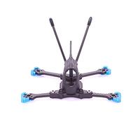 HUVNEXA AlfaRC Herbie 125 75MM 3 pouces Kit de cadre de cure-dents Drone RC FPV course quadrirotor Support 1103 1104 1105 1106 1204 moteur sans balais Kit de remplacement de carburateur