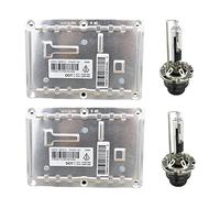 HUVNEXA Allumeur de Ballast au xénon 4 Broches 12V, A4 S4 D1S D2S D2R OEM 89035113 3D0907391B 63126938561 3D090 LAD5GL Ballast de Phare au xénon(2pcs-ballast-D2R)