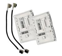 HUVNEXA Allumeur de Ballast au xénon 4 Broches 12V, A4 S4 D1S D2S D2R OEM 89035113 3D0907391B 63126938561 3D090 LAD5GL Ballast de Phare au xénon(2pcs-Ballast-wire)