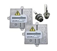 HUVNEXA Allumeur de contrôleur d'unité de Ballast au xénon D1S D2S avec Ampoule, for Mercedes, CL55 W215 2003-2007 1307329082 1307329087 1307329088 Ballast de Phare au xénon(Ballast-D2R 6000K)