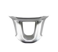 HUVNEXA Autocollant de décoration de Volant de Voiture en Chrome, for Peugeot, 208 GTI 2008 308 2014-2017, Accessoires Autocollant pour Volant de Voiture(Matte 1 pcs)